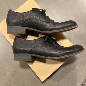 Nine West women's Jayson black lace up